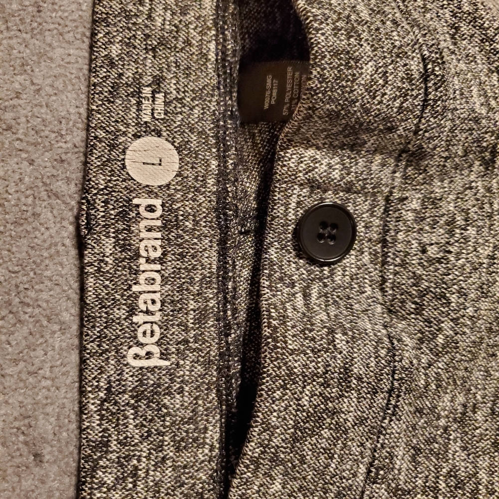 Betabrand Straight Leg Dress Pant Yoga Pants